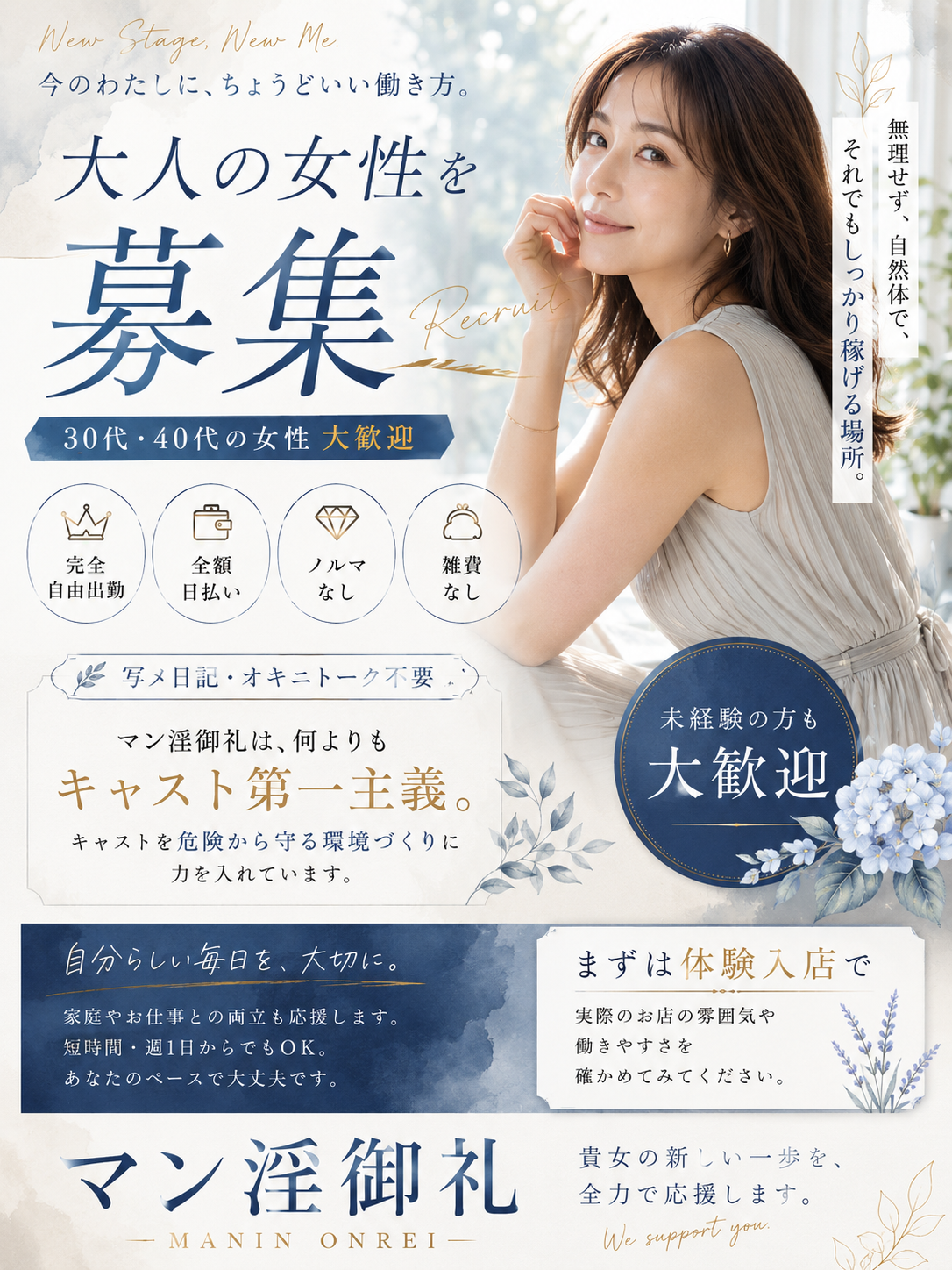 大分デリバリーヘルス MANIN-ONREIマン淫御礼の店長ブログ「大人女子大募集中」