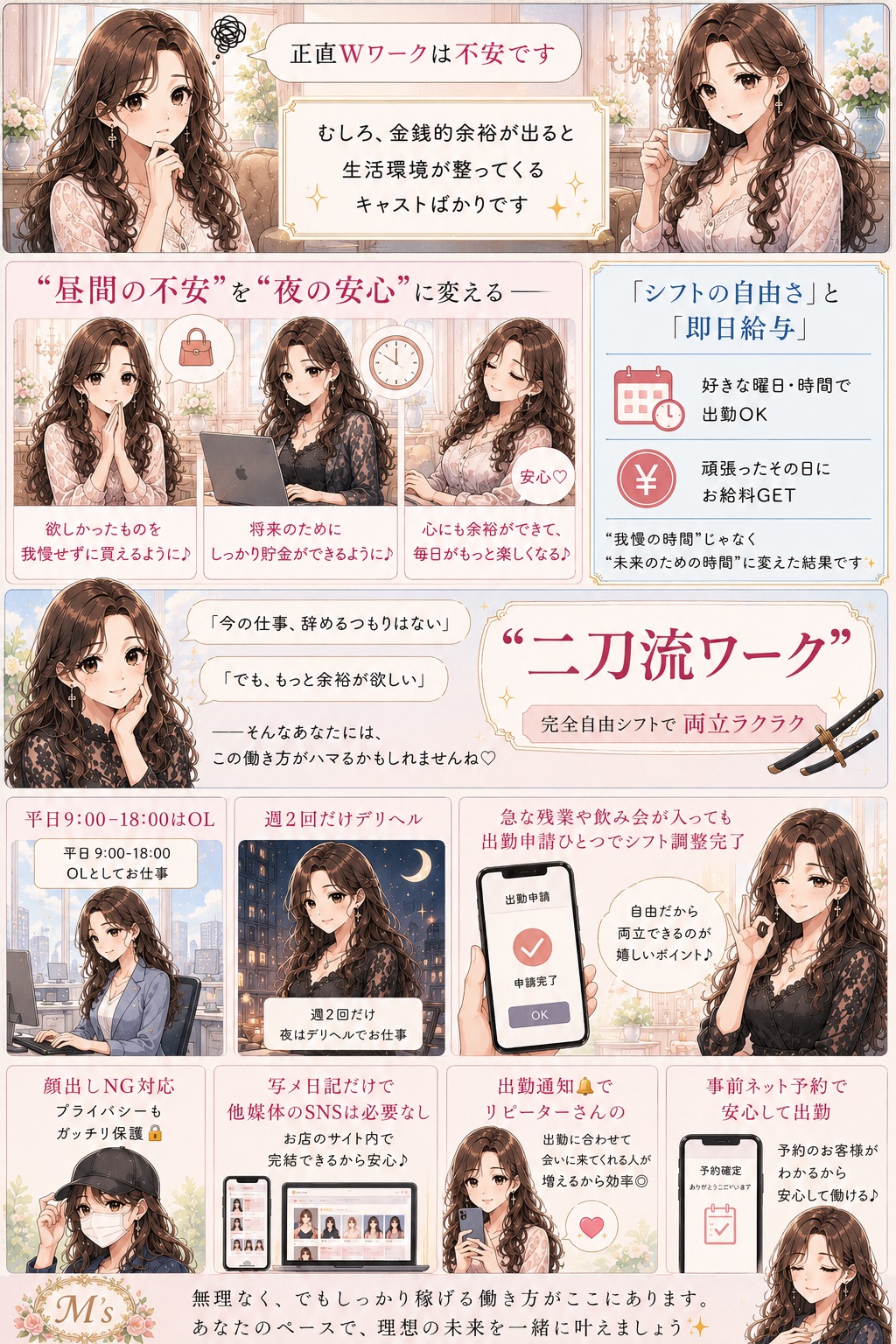 鹿児島県デリバリーヘルス M'sの店長ブログ「キャスト募集中」