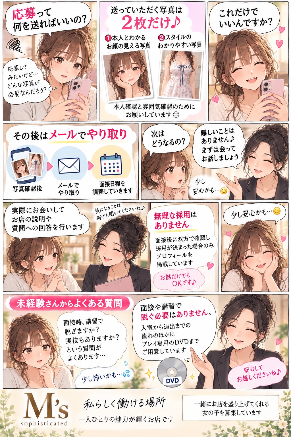 鹿児島デリバリーヘルス M'sの店長ブログ「キャスト募集中」